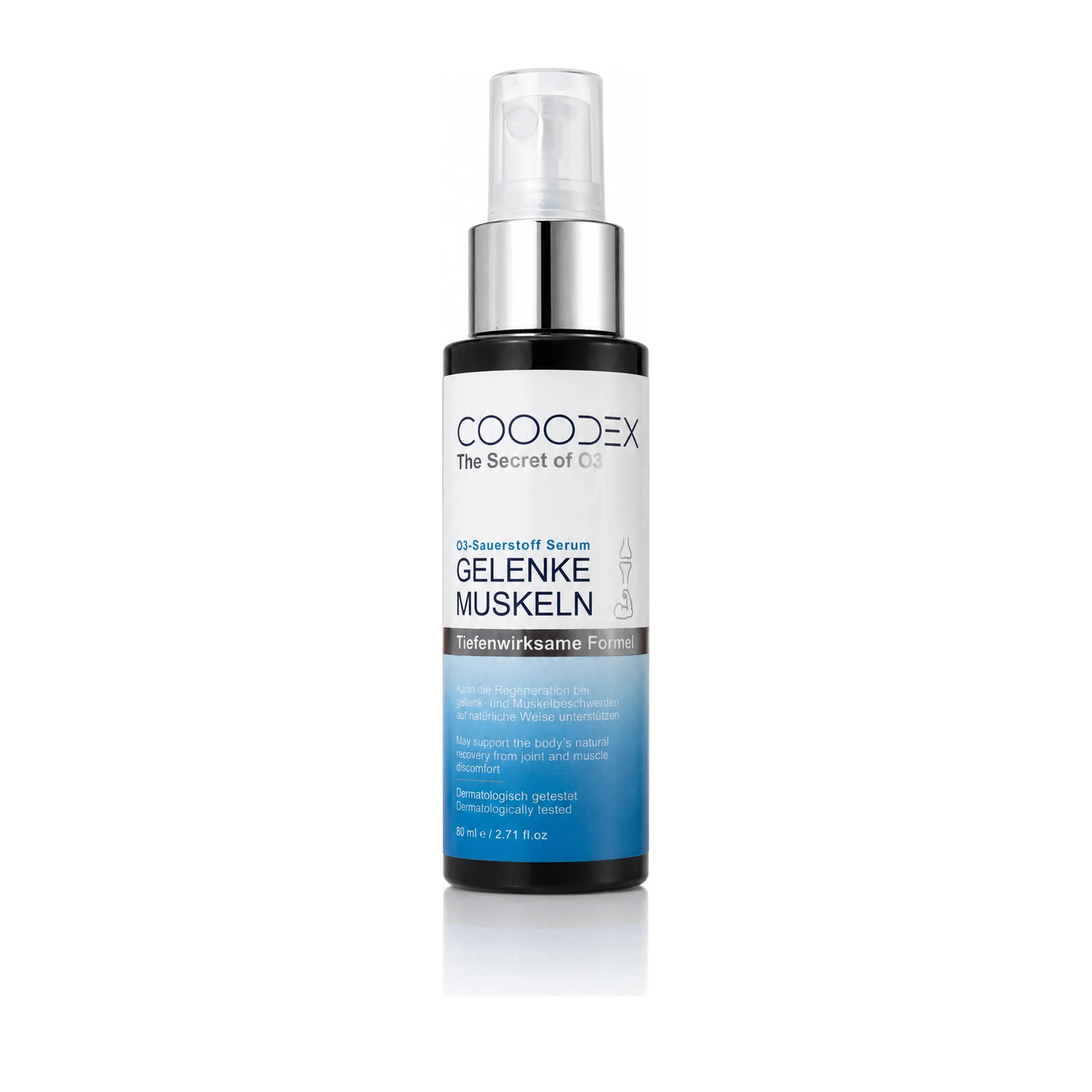 Eine Flasche COOODEX® Aktivsauerstoff-Pflegeserum